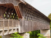 Guelph, ON. Pedestrian covered bridge