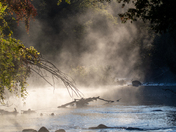 Steamy October Morning