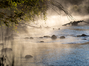 Steamy October Morning