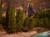 Sunrise Over Takakkaw Falls