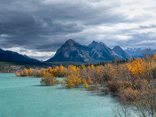 Abraham Lake in the Autumn