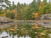 Canoeing in Killarney Provincial Park