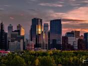 Calgary City Sunrise 