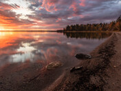 Madge Lake Sunset
