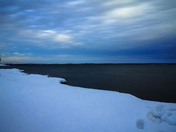 Winter sunset 
