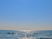 Midday Sun on Lake Huron