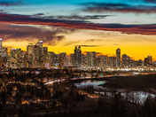 Calgary in the morning. 