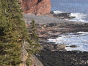 Bay of Fundy cliffs