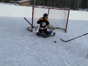 Pond Hockey: Making the Save