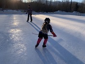 Pond Hockey: Chasing the Puck