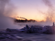 Niagara Falls Sunrise -18