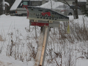 Mail box Gone fishing 