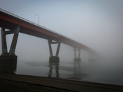 Foggy morning at the Fraser