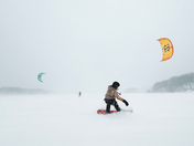 Go with the Wind (Snowkiting)