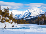 Winter In The Banff Mountains