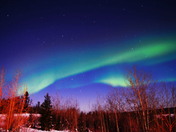 Northern Lights over Fort Smith NWT