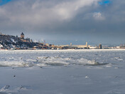 The St-Laurence in January 