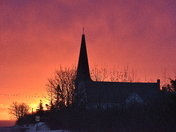 Pink Sky in the Morning