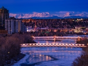 Mountain And City View