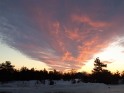 Sunset in Winter