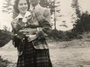 My parents Don and Irene Smith in 1943, in Raymond.