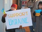 Portsmouth Pro Ukraine Anti War Protests 27Feb2022