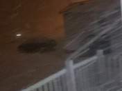 Snow squall in Concord