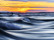 Sunrise waves
