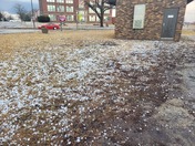 2.5 inch hail in Orient. Lots of damage
