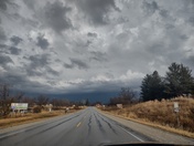 Greenfield right after the storm moved through today March 3, 2022.
