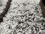 Hail in Earlham