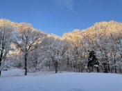 Unfiltered early winter morning from North Hampton. 