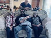 This a a photograph of 5 current generations of my family. 