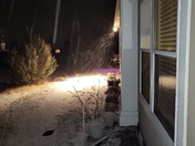 First quarter inch of snow in Edgewood!