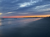 Sunrise from hull, ma 