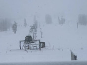 Boreal ski resort zero 8:58 AM Let it snow :-)
