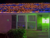 1200 LED lights on our home in Manomet, MA. Our support for all the brave soles in Ukraine. 