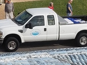 Apparent overnight beaching of what appears to be a dolphin was removed from Ormond-on-the-Beach this morning. 