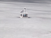 Church on pond in Hancock NH