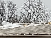 Damage to Brashers Furniture store Springdale 