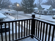 Snowing in Oconomowoc March 31st ! 2022 