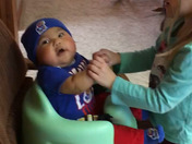 Sisters teaching the chant!