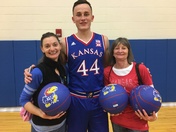 Ladies Night at the Phog We will miss you Mitch!