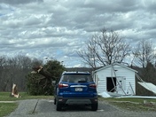 This afternoons storms pictures taken in ford city and kittanning