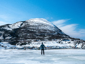 Playing Hockey Beside The Atlantic Ocean