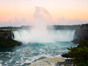Sunset at the Falls