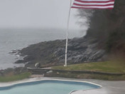 The wind coming in off the ocean is very steady on Orrâ€™s Islands East side. 6:30 am.