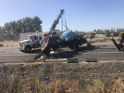 Accident on 120 in Manteca today directly behind my house