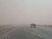 South I 25 near San Felipe Pueblo.