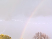 After the STORM! Just North of Big Creek on April 23, 2022 at 7:42 P.M.